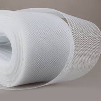Kemény lószőr szalag 7cm széles - WHITE (fehér)